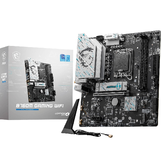MSI B760M Gaming WiFi Motherboard, mATX